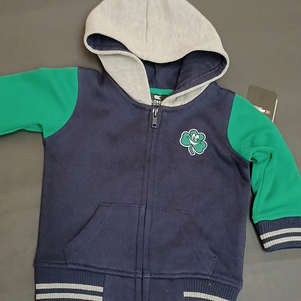 NWT Notre Dame full zip hoody jacket